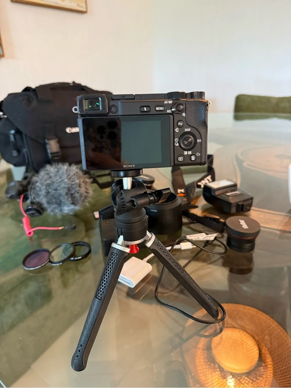 Sony A6400 with fisheye lens